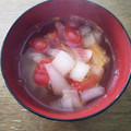 くみたんネコ's cooksnap of when they made 新たまねぎとミニトマトのスープ.
