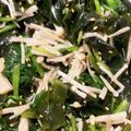 みるひこ's cooksnap of when they made えのきとほうれん草の和え物.