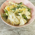 さくらん餅's cooksnap of when they made 豆腐といんげんの卵とじ.