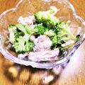motomi♪'s cooksnap of when they made ブロッコリーとサラダチキン 常備菜♪.