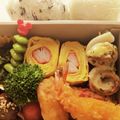 かせゆか's cooksnap of when they made 旨っ！お弁当のカニカマ入り卵焼き.