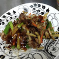 *neige*'s cooksnap of when they made 春雨を揚げると….