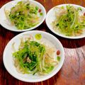 ルぴあ's cooksnap of when they made 豆苗ツナサラダ　副菜.