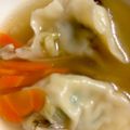 9ma9ma's cooksnap of when they made 入れて煮るだけ！超簡単水餃子のスープ.