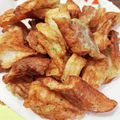 ハッピーまるしぇ's cooksnap of when they made グルテンフリー♪米粉でちくわの磯辺揚げ.