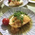 フジぽん's cooksnap of when they made めかじき一口ステーキ☆おろしソース.