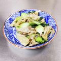 KAKO_KAKO's cooksnap of when they made チンゲン菜ときのこのめんつゆ炒め.