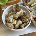 リラシャン's cooksnap of when they made 片栗粉で作る鶏皮のからあげ♪.