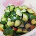 ☆めぇ☆ﾐ's cooksnap of when they made 簡単♡きゅうりの漬物.