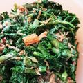 Coちむ's cooksnap of when they made 春菊のなめ茸ごまマヨ和え〜柚子胡椒風味.