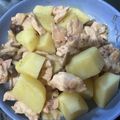 ＭＩ−ＳＡＮ's cooksnap of when they made 新じゃがと鶏肉のコンソメバター蒸し.