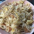 ＭＩ−ＳＡＮ's cooksnap of when they made m竹輪ともやしと卵の甘辛炒め.