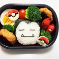 ７ちゃん。's cooksnap of when they made キャラ弁 ポケモン カビゴン.