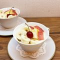 horseland's cooksnap of when they made スッキリを応援！林檎、バナナ、ヨーグルト.