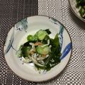おはなすき's cooksnap of when they made 梅としらすきゅうりワカメのさっぱり酢の物.