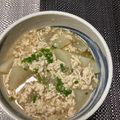 おはなすき's cooksnap of when they made 大根の鶏ひき肉トロトロあんかけ.