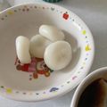 ふすこ's cooksnap of when they made つやつや☆米粉のおだんご～.