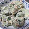ぽっぽマスター's cooksnap of when they made 胡瓜の胡麻マヨ梅わさ和え.