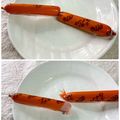 かっちゃん杉's cooksnap of when they made 魚肉ソーセージをバキッと早く剥く.