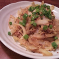 umizarusuki's cooksnap of when they made 新玉葱とちりめんじゃこの卵炒め.