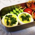 龍青空ママ's cooksnap of when they made ゆで卵de簡単おつまみ☘️香味ナムル.