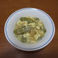 みめい's cooksnap of when they made スナップエンドウと新タマネギの卵とじ.