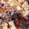 とらおマミー's cooksnap of when they made 厚揚げと牛こま肉の甘辛煮.