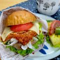 ルぴあ's cooksnap of when they made ヘルシーバンズバーガー.