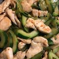 クックCGGGTJ☆'s cooksnap of when they made 育った大きなきゅうり大量消費◆中華炒め.