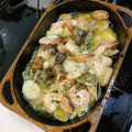 あま池艾年's cooksnap of when they made ハーブ香るアサリとエビのアヒージョ.