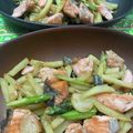 猫のミイヤ's cooksnap of when they made 鮭とじゃがいもアスパラのガリバタ醤油.
