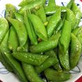 ささささ＆＊'s cooksnap of when they made 便利です！絹さや、インゲンバーター炒め♪.