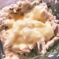 naopreza's cooksnap of when they made レンジで簡単！豆腐とささみのチーズ乗せ☆.