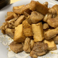 愛とココ's cooksnap of when they made 鶏ももと厚揚げのニンニク生姜炒め.
