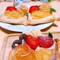 ゆう君。's cooksnap of when they made いちごのカスタードパイ.