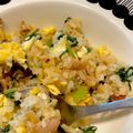 kumingoo's cooksnap of when they made 1度作ってみてね☺簡単絶品な大根の葉炒飯.