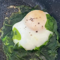 jyurinrin's cooksnap of when they made 簡単！美味しい！ほうれん草のハムエッグ！.