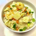 azbjbn's cooksnap of when they made 簡単!お手軽!炊飯器だけでエビピラフ☆.
