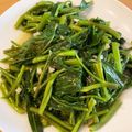 みど。's cooksnap of when they made 空芯菜炒め.