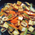 クック11SPZB☆'s cooksnap of when they made 節約メニュー♪厚揚げとちくわの甘酢炒め.