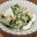 呑み食いずぼらママ's cooksnap of when they made ブロッコリーとゆで卵のごまマヨサラダ.