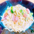 プー♡'s cooksnap of when they made 冷凍うどんで★激ウマ醤油クリームうどん.