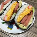みりん調味料's cooksnap of when they made 簡単♡おにぎらずの作り方.
