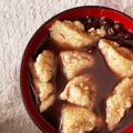 ももの❁'s cooksnap of when they made レンジで簡単！モチモチオートミール餅.