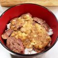 ミアンミアン's cooksnap of when they made 『佰食屋』風〜♪簡単・絶品♡ステーキ丼.