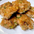 ☆３匹の子ぶた☆'s cooksnap of when they made 簡単すぎ☆豚挽肉と厚揚げ＆えのきのバーグ.