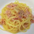 クックYT3MI2☆'s cooksnap of when they made イタリア人の夫が作る♪カルボナーラ.