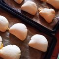 ぴょぬさ's cooksnap of when they made 米粉クリームパン.