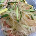 こたろ★'s cooksnap of when they made マロニーちゃんのさっぱりサラダ.