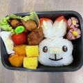 さくらんぼぺんぎん's cooksnap of when they made キャラ弁簡単 ポケモン ヒバニー.